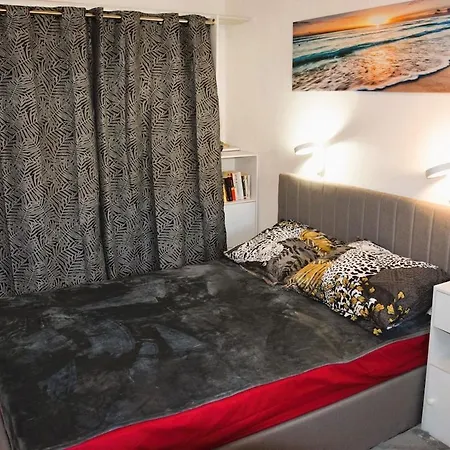 A 150 M De La Plage, T2 Climatise En Rdj, Parking Prive Apartament